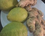 A picture of step 1 of Ginger drink.