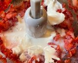 A picture of step 1 of Strawberry Soup.