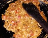 A picture of step 3 of Masala scrambled eggs with cumin rice.