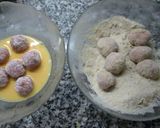 Foto del paso 2 de la receta Albóndiga con verduritas y hojaldre al horno