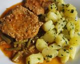 Palóc pecsenye petrezselymes krumplival recept fázis 6 fotója