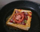 Gambar langkah 5 resipi Roti Bakar Sedap.