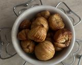 Foto del passaggio 5 della ricetta Castagne flambé al liquore Strega