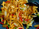 Tumis Jamur Bawang Bombay