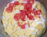 A picture of step 5 of Coconut potatoes #mymumrecipecontest.