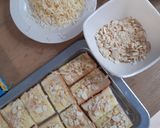Foto langkah ke 3 dari resep Roti Panggang Almond Keju | Snack mpasi +1th.