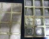 A picture of step 1 of Kaju katli chocolates.