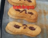 Foto del passaggio 5 della ricetta Maschere di Carnevale di sfoglia con crema alle nocciole con zucchero a velo fatto in casa 🏡👩‍🍳❤️🎭🎭🎭🎭