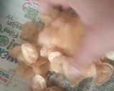 A picture of step 4 of Faradi Kela Wafers.