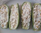Foto del paso 2 de la receta: Calabacitas rellenas de elote y Philadelphia