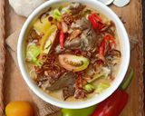 Foto langkah ke 8 dari resep Tongseng ati dan jantung ayam.