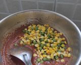 A picture of step 7 of Corn Peas Biryani.