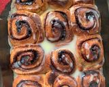 A picture of step 4 of Cinnamon roll.