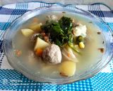 Foto langkah ke 4 dari resep Sop Bola Daging.