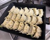 A picture of step 5 of Halal Japanese Gyoza for my friend.