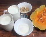 कद्दू मोती साबुदाना शेक(kaddu moti sabudana shake reccepie in hindi) रेसिपी चरण 1 फोटो