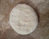A picture of step 4 of Roti/Chapati.