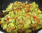 Une image de l'étape 4 de Wok de fèves au tofu mariné.