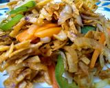 A picture of step 9 of Roti Noodles.