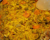 Foto del paso 5 de la receta: Arroz con sobras de menestra