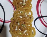 A picture of step 3 of Urad Dal Imarti.