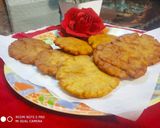 A picture of step 5 of Arisa Pitha.