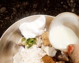 A picture of step 4 of Chicken Reshmi Kabab.