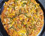 ચીઝ ક્રસ્ટ પીઝા (Cheese Crust Pizza Recipe in Gujarati) રેસીપી સ્ટેપ4ફોટો