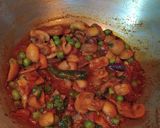 A picture of step 8 of Matar Mushroom.