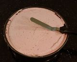 A picture of step 15 of Chocolate / Rasberry / White Chocolate No Bake Cheesecake.