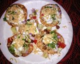 পাপড়ি চাট (papri chat recipe in Bengali) রেসিপির ধাপ 6 ছবি