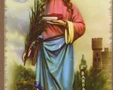 A picture of step 3 of Saint Barbara sweet البرباره.