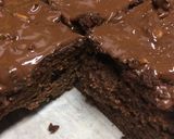 A picture of step 4 of Keto Friendly Pecan Brownies.