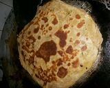 A picture of step 8 of Pizza Paratha.