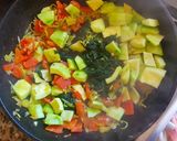 Foto del paso 4 de la receta: Tofu con quinoa y vegetales. #delantaldorado