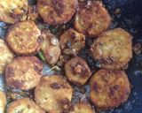 A picture of step 4 of Plantain fry.