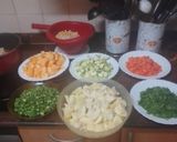 Foto del paso 1 de la receta: Olla gitana con espinacas