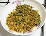 A picture of step 2 of Batter Fried Stuffed Bitter Gourd.