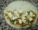 Foto langkah ke 15 dari resep Quesadilla Chicken Taco with Homemade Tortilla.