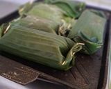 Foto langkah ke 3 dari resep Nasi Lemak (Nasi Bakar).