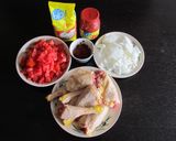 Foto del passaggio 1 della ricetta Pollo alla Jean-Claude - African chicken tomato stew