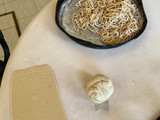 Fideos al huevo