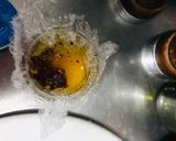 Foto del paso 1 de la receta: Huevos ponchados a la Pinochetta. Camino de sabores