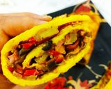 عکس مرحله 7 از دستور شام ساده و خوشمزه (رولت سوسیس و قارچ)
