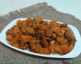 Foto langkah ke 7 dari resep Sambal Goreng Kentang Rempela Ati Ayam.