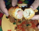 Foto langkah ke 15 dari resep Kroket kentang tahu isi sosis.