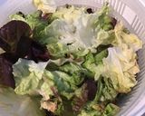 Une image de l'étape 3 de Salade de riz aux légumes,olives et pancetta grillée.