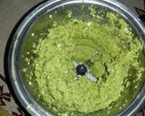 A picture of step 1 of Oats tikki burger.