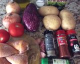 Foto del paso 1 de la receta: Asado de verdura con pollo