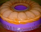 Foto langkah ke 6 dari resep Puding Regal Lapis Ubi Ungu.